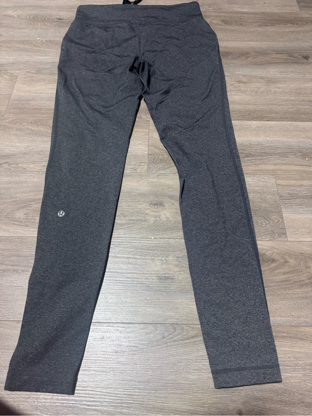 Lululemon Grey Straight Leg Athletic Pants Drawstring Size 10 - Picture 2 of 4